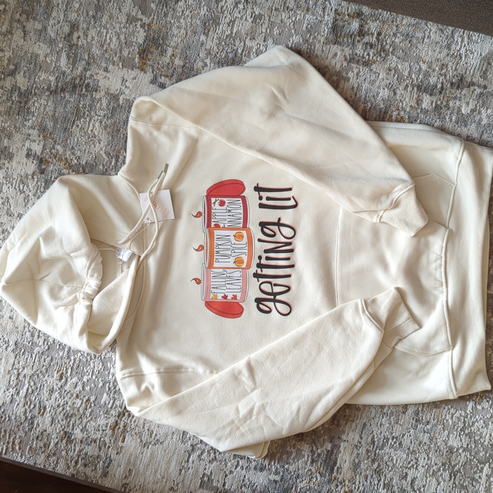 Fall hoodie new with tags size small